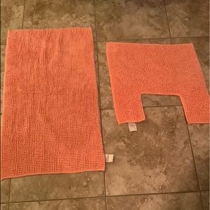 Bathroom rug set